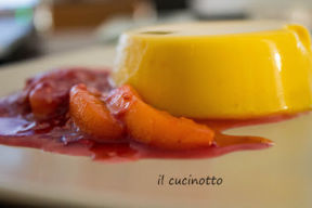 nell'attesa ... Panna cotta allo zafferano