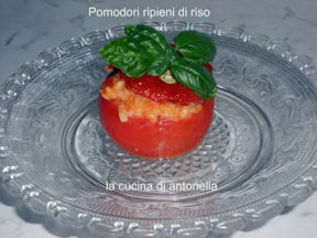 pomodori ripieni riso e mozzarella
