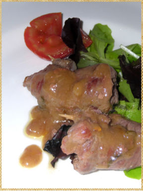 Involtini con rucola