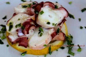 Insalata di polpo al profumo di limone