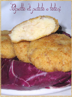 Polpette di patate e totani
