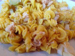 Con e Senza Bimby, Fusilli di Mais con Salmone ed Asparagi