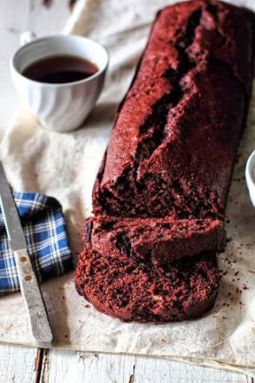 Plumcake al cioccolato senza uova / Chocolate plum-cake without eggs