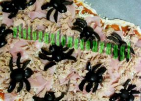 HALLOWEEN: Pizza con i Ragni