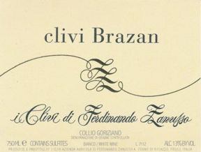 Collio Brazan 2009, I Clivi