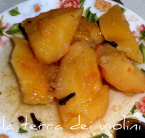 Mele cotogne in giulebbe