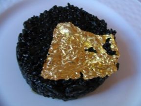 L’altro risotto con la foglia d’oro