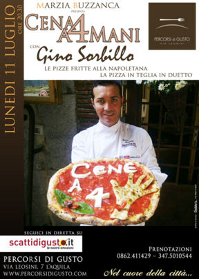 Buzzanca-Sorbillo: pizza a 4 mani