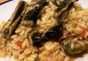 Risotto con l’anguilla