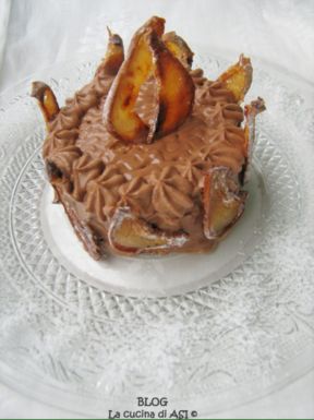 TORTA DI CIOCCOLATO E PERE (ricetta dolce da CREA & DECORA)
