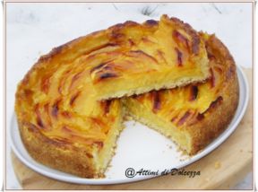 CROSTATA DI MELE E CREMA PASTICCERA