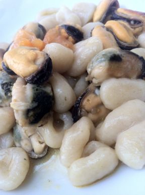 Gnocchetti con le cozze