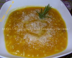 Orzotto di zucca e salsiccia