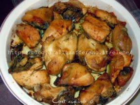 Pollo arrosto della nonna