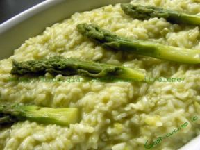 Risotto di asparagi verdi