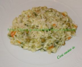 Risotto primavera alla mia maniera