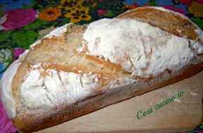 Filone di pane al farro