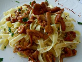 Tagliatelle ai finferli