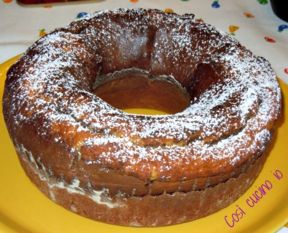 Ciambella variegata all’arancio (ricetta superprofumata)
