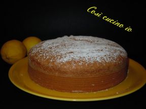 Torta soffice al limone, ricetta dolci