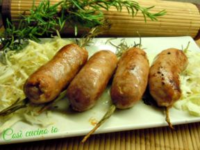 Salsicce al rosmarino, ricetta di fine estate