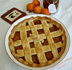 Crostata di marmellata di albicocche