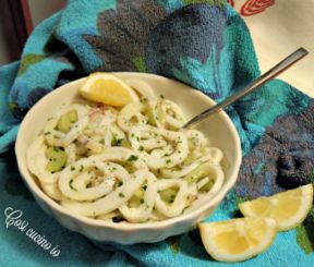 Insalata di calamaro e sedano