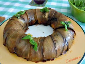 Timballo di melanzane