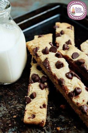 Cookie Bars – Barrette di biscotto con gocce di cioccolato