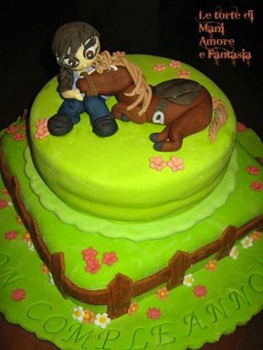 Cowgirl cake… per la donna che sussurra ai cavalli!