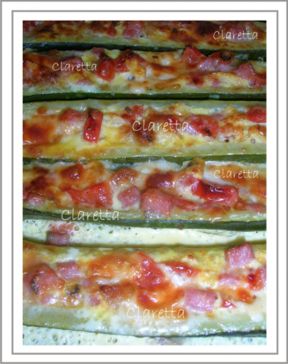 Zucchine ripiene e saporite al forno