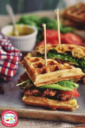 Brunch Waffles – Cialde salate da colazione