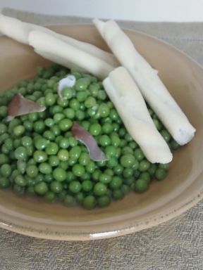 Piselli allo Speck | PaneeCioccolatoblog