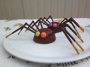 Spider brownies – dolcetti buffi per halloween