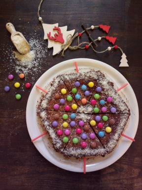 Alberi di natale brownies
