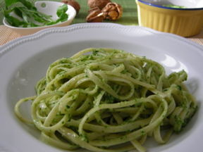 Trenette al pesto di rucola