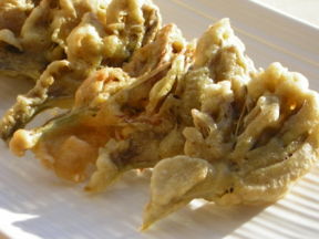 Carciofi fritti con pastella