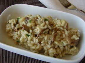 Risotto ai porcini secchi