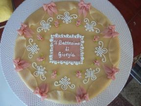 Torta battesimo