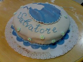 Torta battesimo