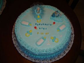 Torta battesimo