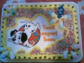 Torta di compleanno: 3 anni