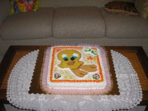 Torta compleanno: il simpatico Titty