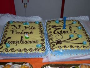 Torta: primo compleanno