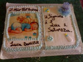 Torta battesimo