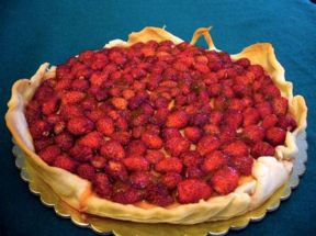 Torta fragoline di bosco