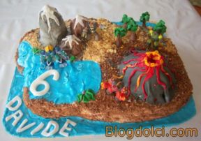 Torta di compleanno: isola di Gorm