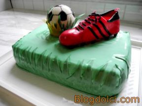 Torta “scarpetta di calcio”