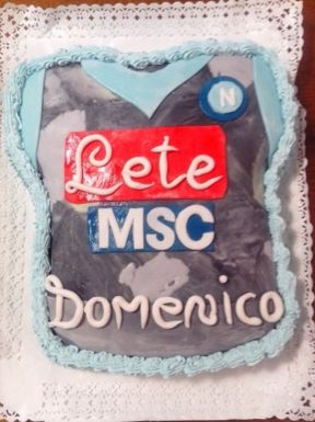 Torta per un vero tifoso del Napoli