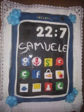 Torta Samsung